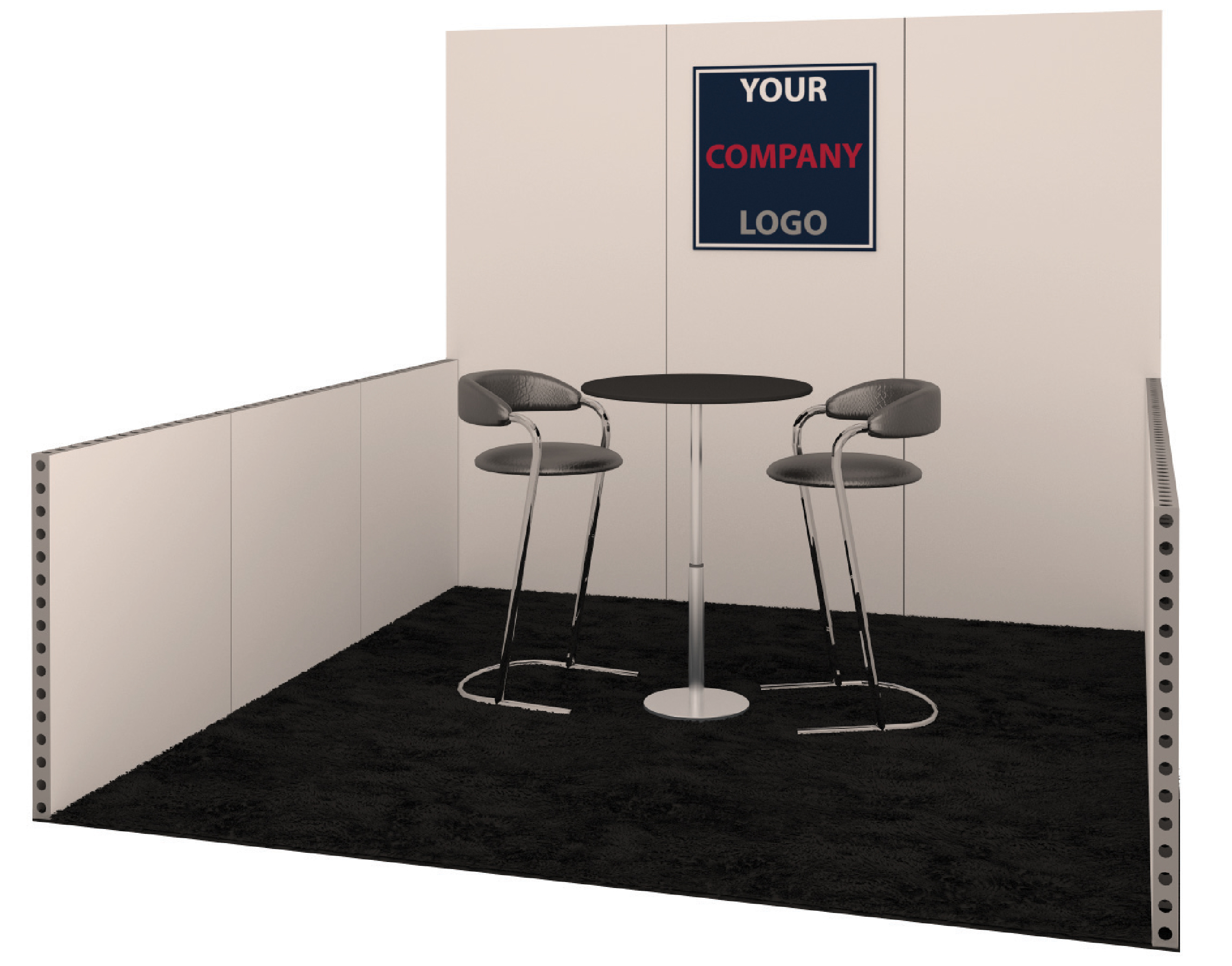 Package B booth example Package B booth example